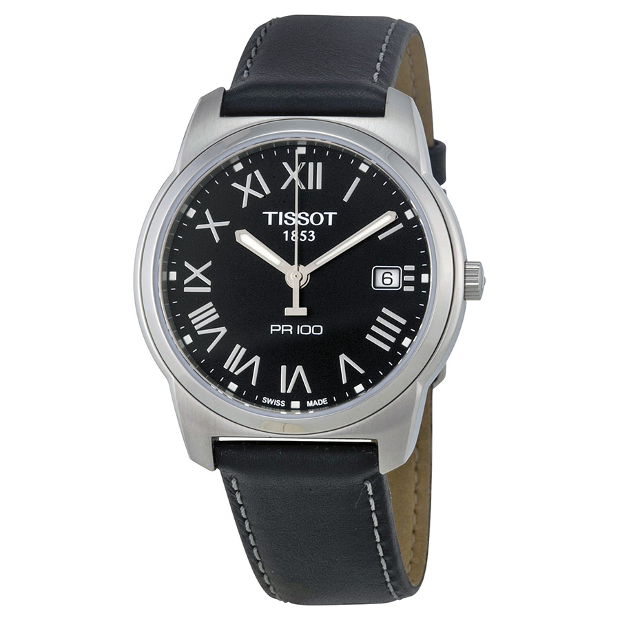 Tissot PR100 Black Dial Automatic Replica Watch - Swiss Precision