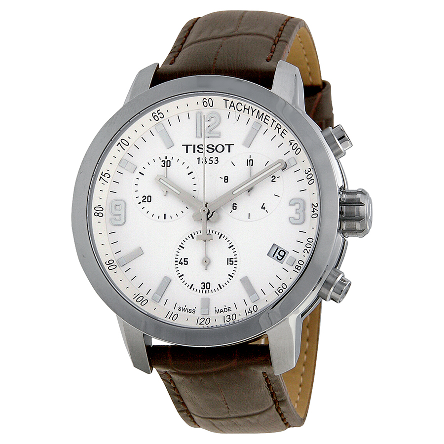 Tissot PRC 200 Swiss Clone Automatic Chronograph Jet Black Face 200m Water Resistant Watch