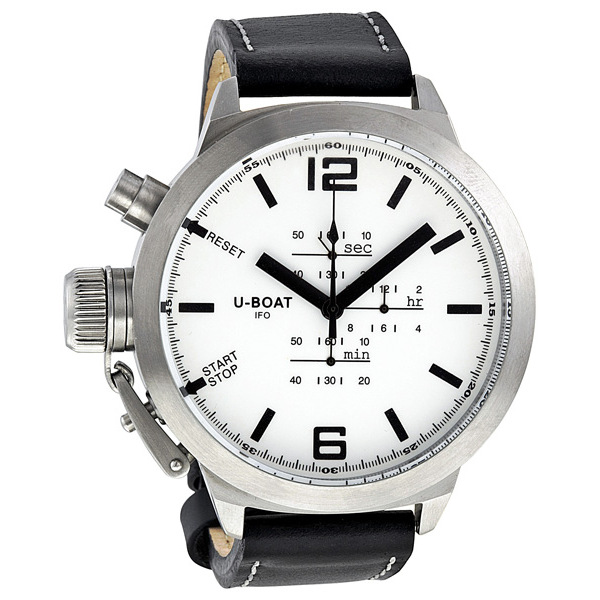 U-Boat 305 White Diver Replica with Automatic Movement and 200m Water Resistance Watch
