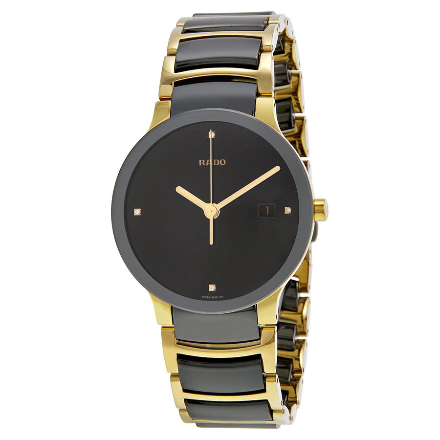 Rado Centrix R30929712 Quartz: Classic Elegance in Steel, Black Dial, Automatic Movement