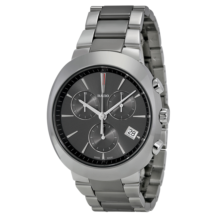 Rado D-Star R15937102 Clone 43mm Titanium Case Jet Black Dial Automatic Mens Watch