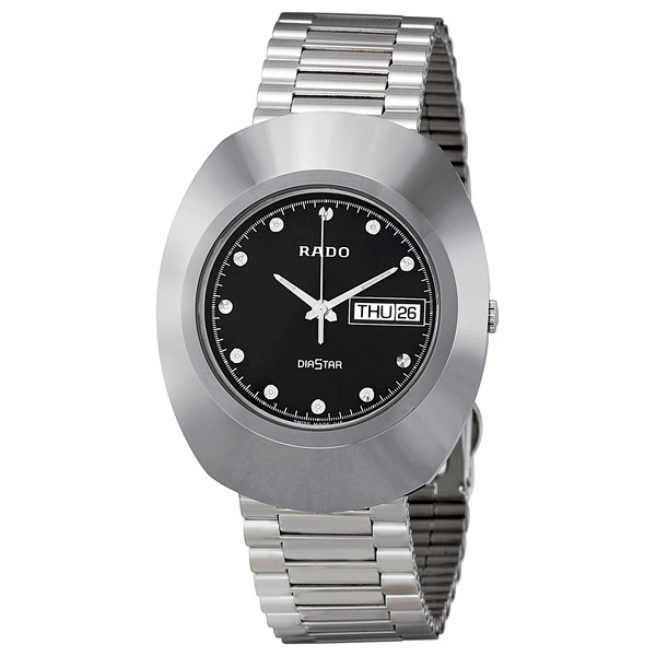 Rado Diastar Swiss Clone Automatic Chronograph Jet Black Watch