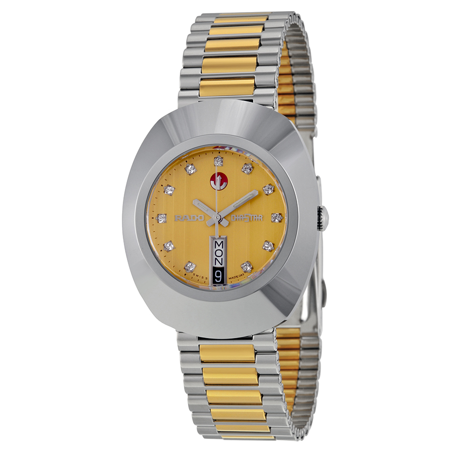 Rado Diastar R12408633 Imitation - Swiss Automatic - Gold-Tone Case - Champagne Face - 41mm Watch