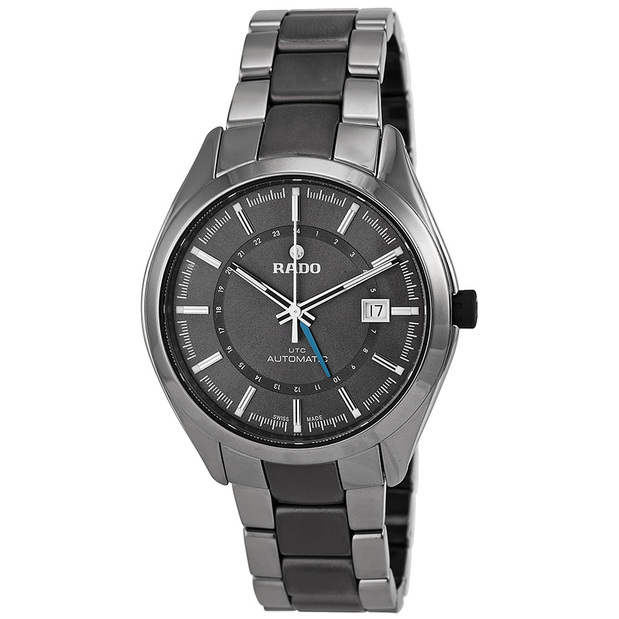 Rado Hyperchrome Men's Chronograph 43mm Black Dial Stainless Steel Watch Clone