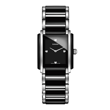 Rado Integral Chronograph Black Ceramic 46mm reps Steel Watch