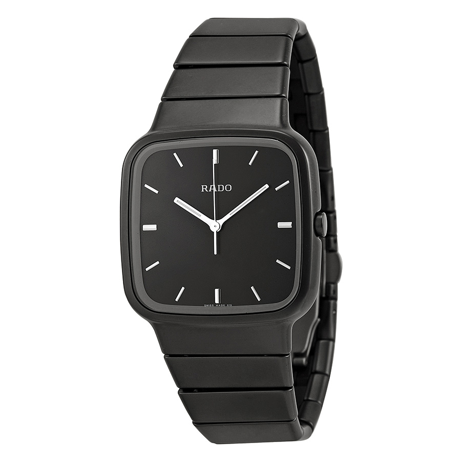 Rado Jubile Ceramic Automatic Watch - Black Dial & Steel Bracelet