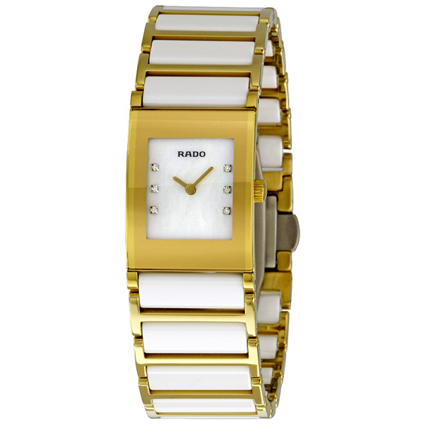 Rado R20792901 Elegance Ladies' Watch - Swiss Clone, Stainless Steel, Silver Dial