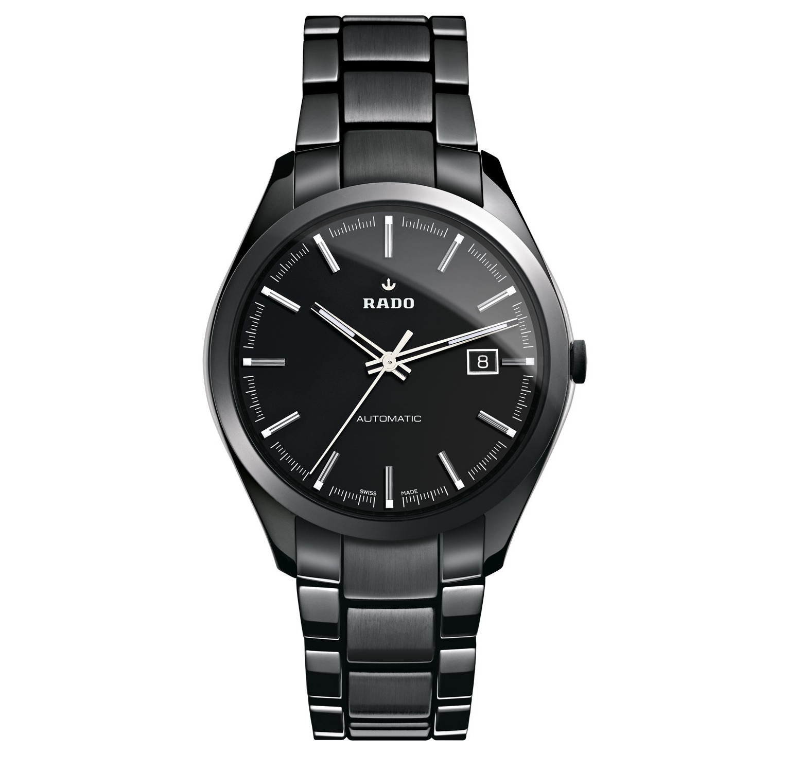 Rado R32265152 Clone Automatic Jet Black Watch with Sapphire Crystal