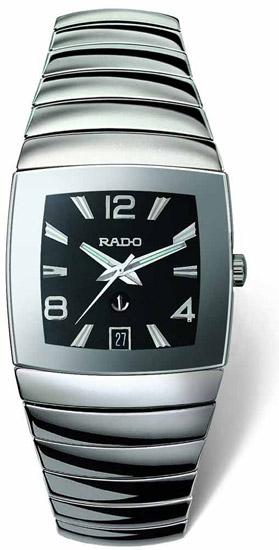 Rado Sintra Black Dial Automatic Steel 42mm Diver Watch