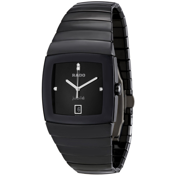 Rado Sintra Swiss Clone Automatic Chronograph 42mm Black Face Watch