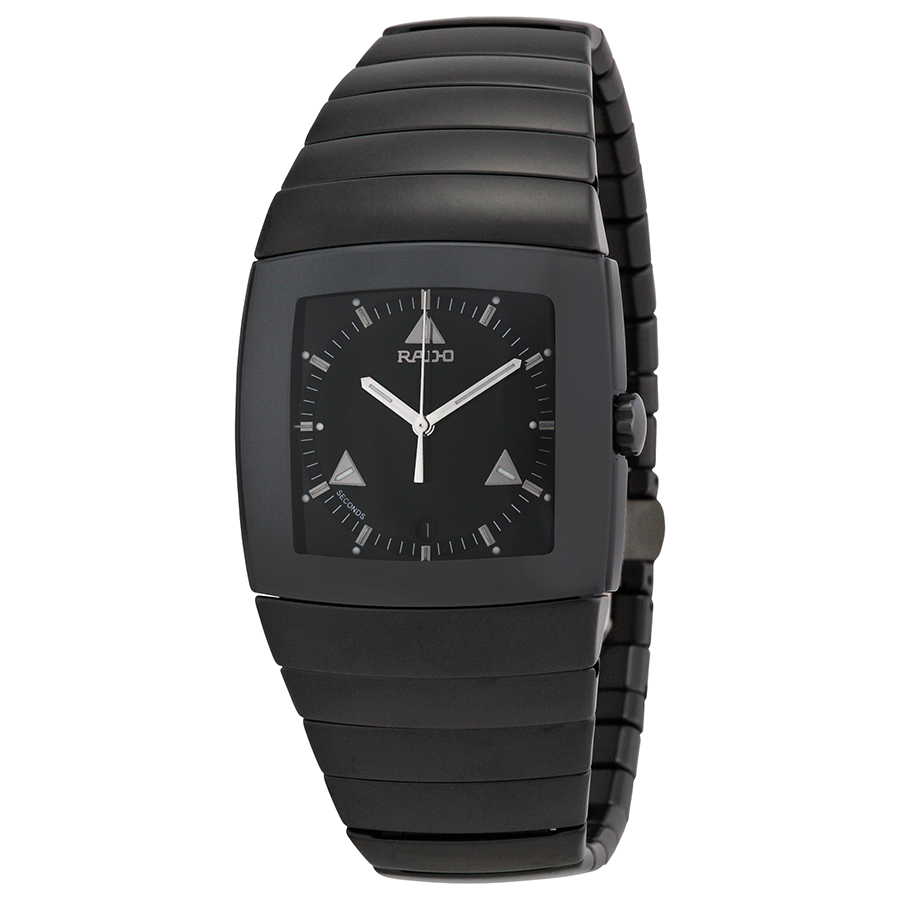 Rado Sintra R13765152 Men's Watch: Automatic Chronograph, Scratch-Resistant Sapphire Crystal, Black Chrono Face