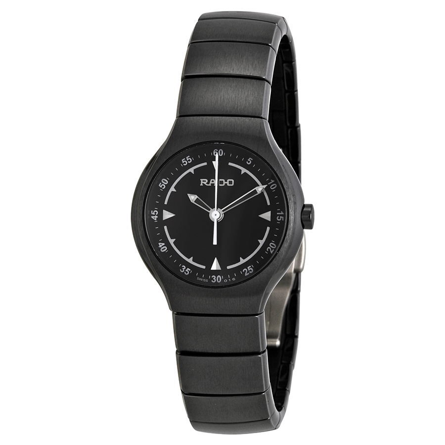 Rado TRUE Clone 27678162 Jet Black Face Automatic Men's Watch