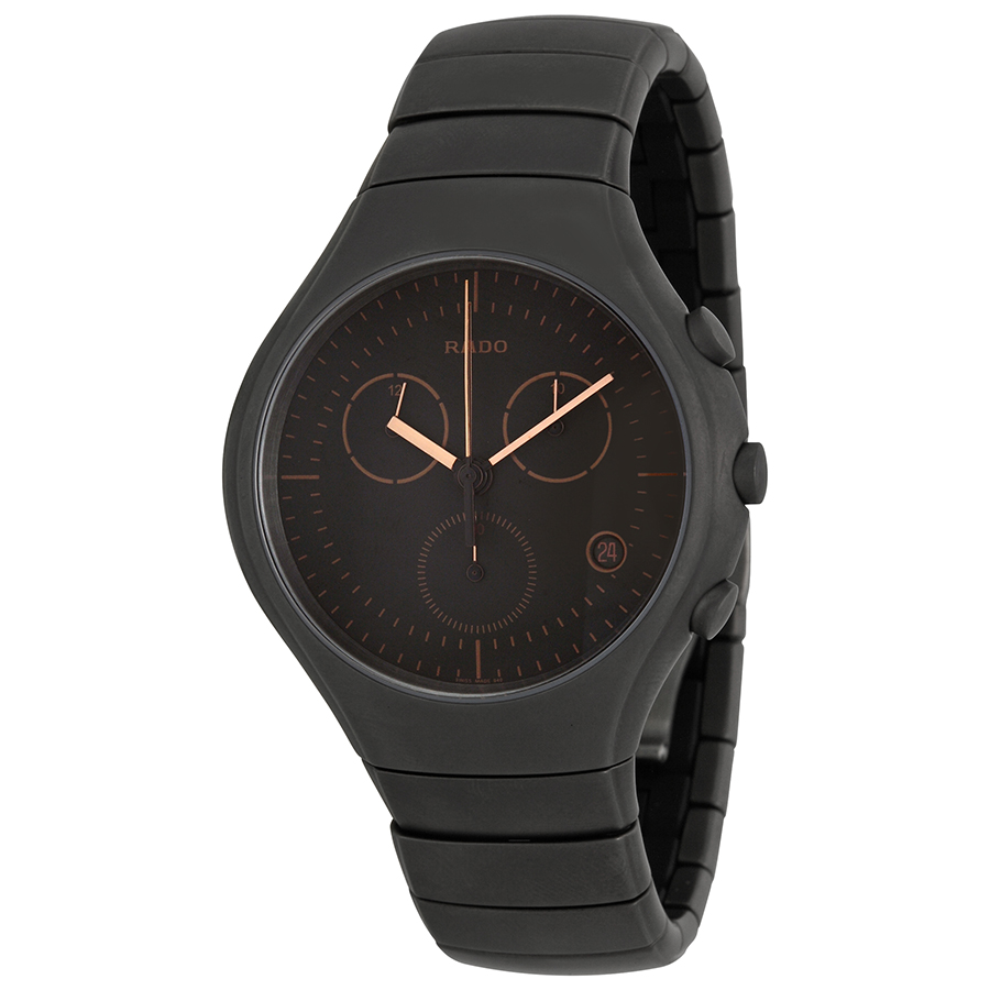 Rado TRUE Grey Ceramic Case Automatic Mens Watch - Elegance in Grey