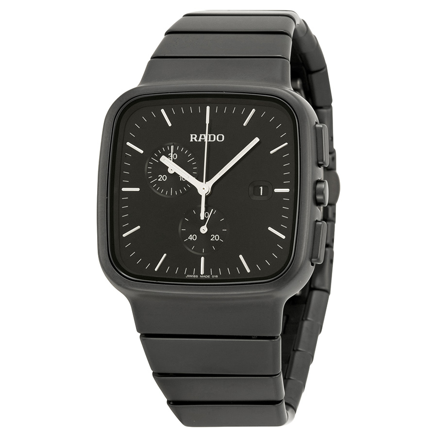 Rado TRUE R28886162 Black Chronograph Watch - Precision Engineered Timepiece