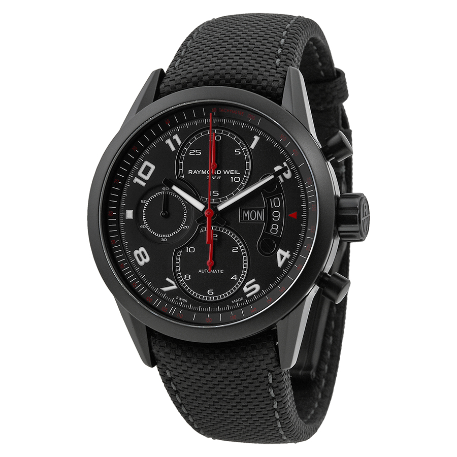 Raymond Weil Freelancer Automatic Steel Watch with Black Dial