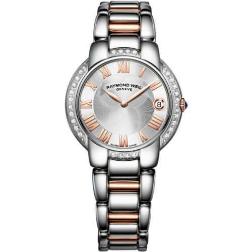 Raymond Weil Jasmine Swiss Clone 5235-S5S-01658 Automatic Gold-Tone Dial Lady's Watch