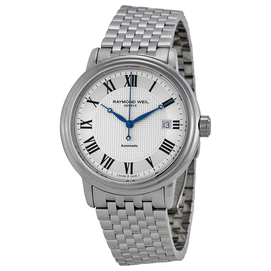 Raymond Weil Maestro Chronograph Automatic Steel Case Black Dial Men's Watch