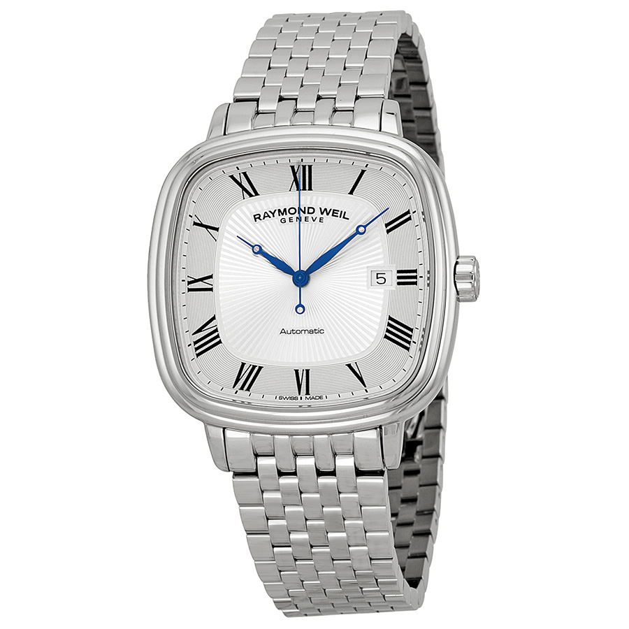 Raymond Weil Maestro Automatic 28mm Silver Mesh Strap Watch