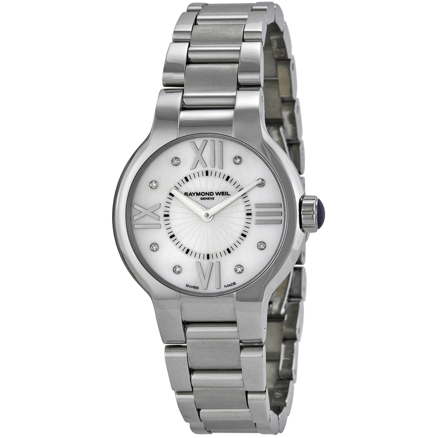 Raymond Weil Noemia Lady's Chronograph Steel Watch - Elegant Timepiece