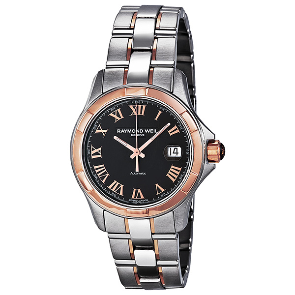 Raymond Weil Parsifal Steel Chronograph Automatic Watch - Dusk Blue Face