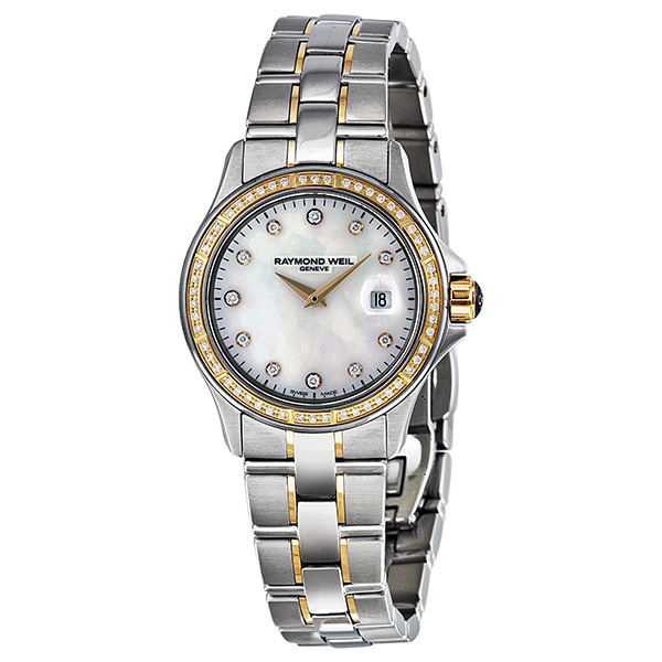 Raymond Weil Parsifal Steel & Gold Automatic Champagne Dial Watch