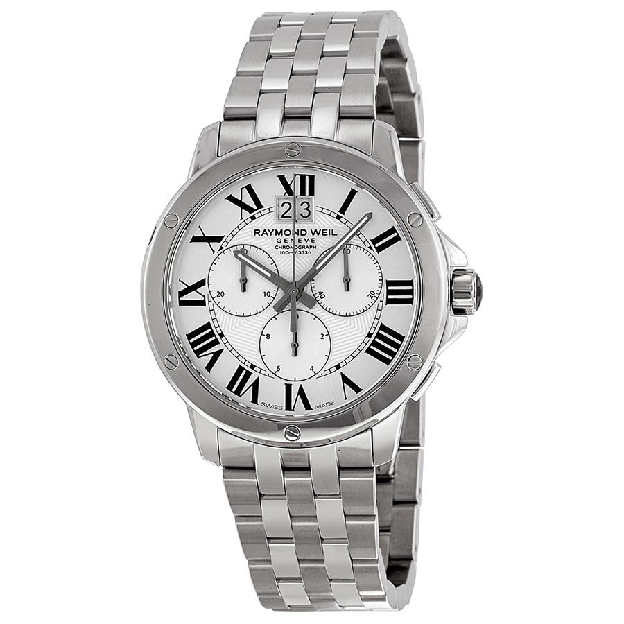 Raymond Weil Tango Swiss Automatic Steel Watch with Silver Dial