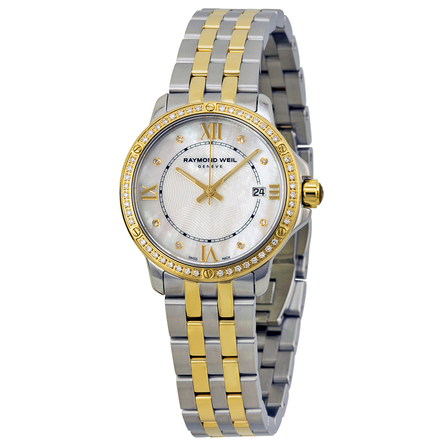 Raymond Weil Tango 5391-SPS-00995 Glimmering Gold Quartz Charm Watch
