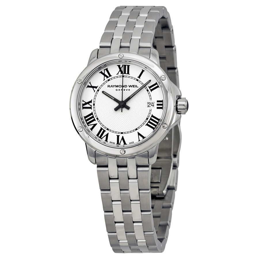 Raymond Weil Tango 5391-ST-00300 Imitation Gold-Tone Stainless Steel Lady's Watch with Mother-of-Pearl Dial