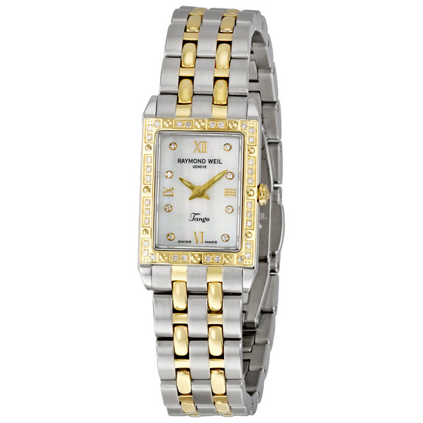 Raymond Weil Tango Steel Automatic Black Chronograph Watch