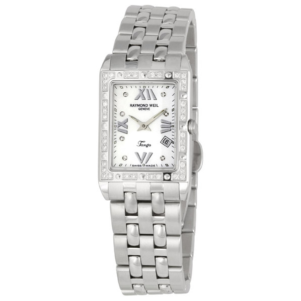 Raymond Weil Tango 5981-STS-97650 Classic Ladies Watch - Automatic, Stainless Steel, Silver Dial