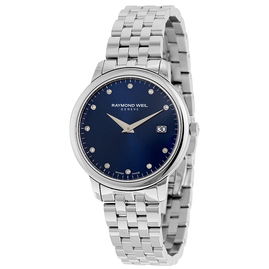 Raymond Weil Toccata Blue Dial Steel Quartz Dress Watch Replica