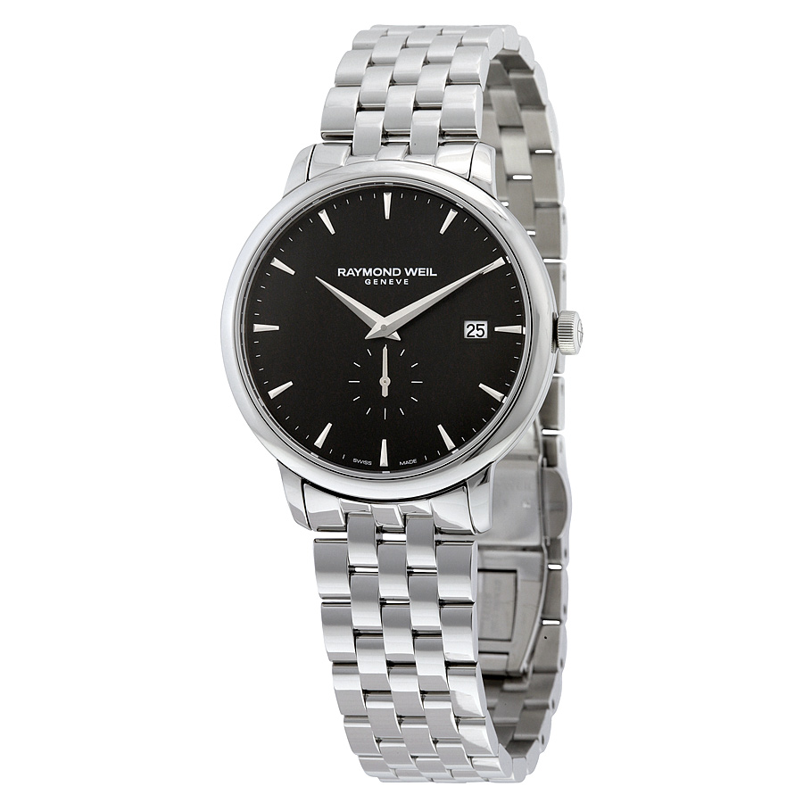 Raymond Weil Toccata Swiss Automatic Black Dial Steel 39mm Watch