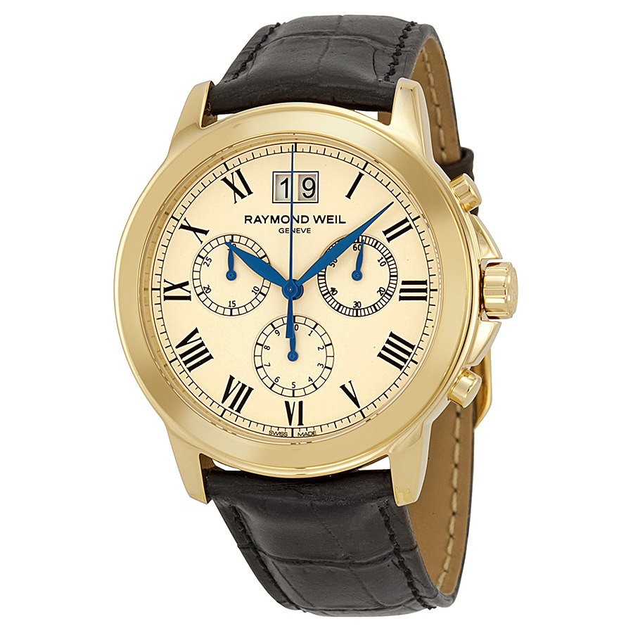 Raymond Weil Tradition Automatic Beige Face Swiss Clone Watch