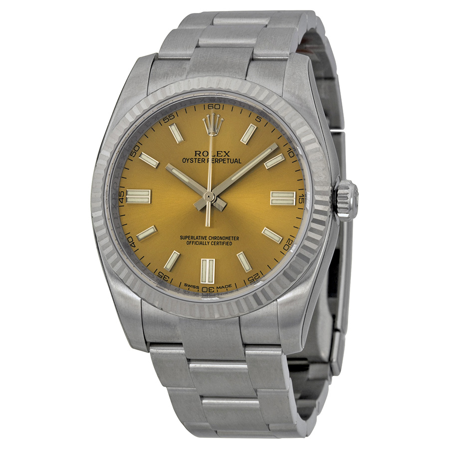 Replica Rolex Datejust 41mm Swiss Automatic Gold & Steel Champagne Dial Watch