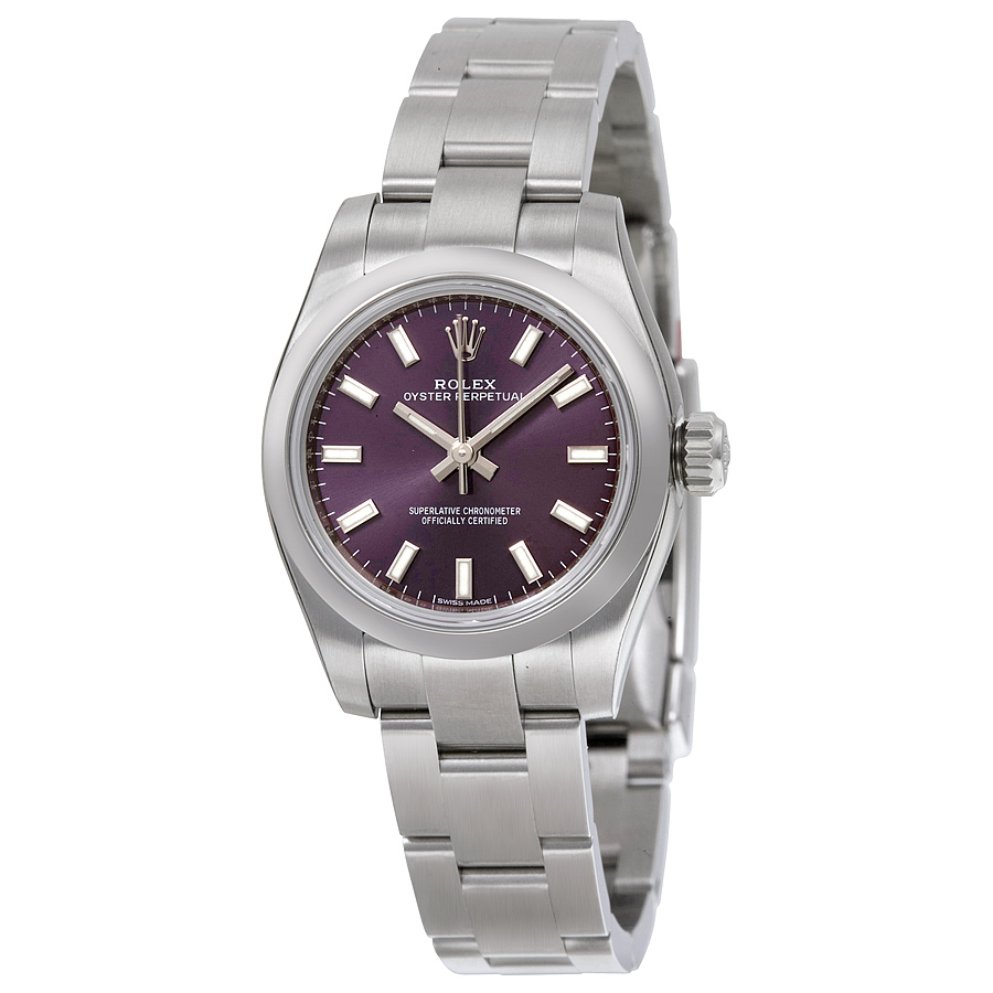 Rolex Clone 176200/70130 Imitation with Purple Dial Automatic 40mm Watch