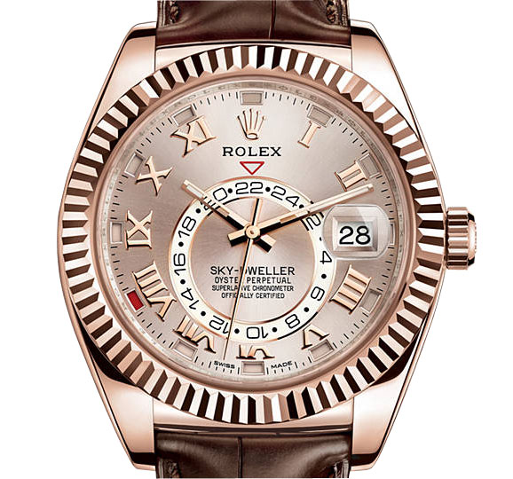 Rolex Sundust 326135SNRL Steel & White Gold Automatic 36mm Watch