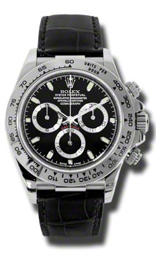 Rolex Daytona Chronograph 116519BKSL White Gold Imitation Watch