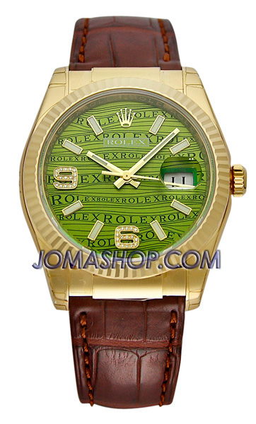 Rolex Datejust 36mm Gold & Steel Champagne Dial Automatic Watch