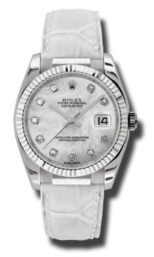 Mother of Pearl Dial Rolex Datejust 116139MDL Imitation Watch