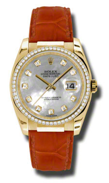 Rolex Datejust Classic 36mm Swiss Clone Diamond Dial Automatic Watch