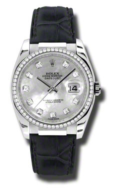 Classic Style Rolex Datejust 116189MDL Ladies Gold Chronograph Watch