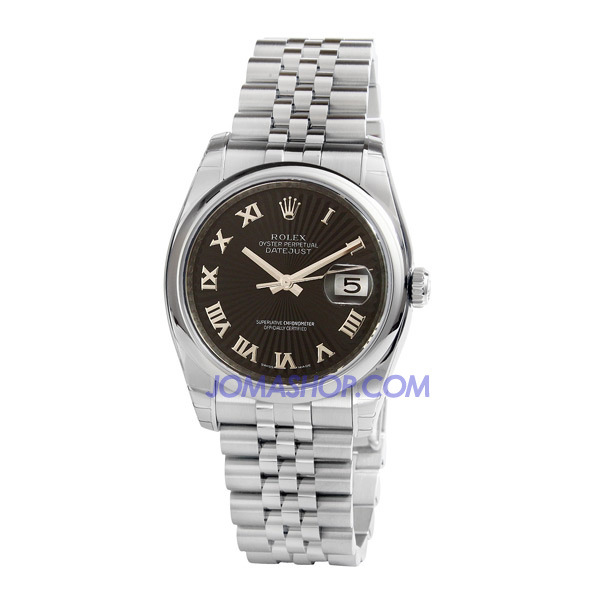 Omega Datejust 116200BKSBRJ Blue Steel Automatic Dive Watch