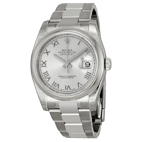 Rolex Datejust Rhodium Plated 116200RRO Luxury Replica Watch