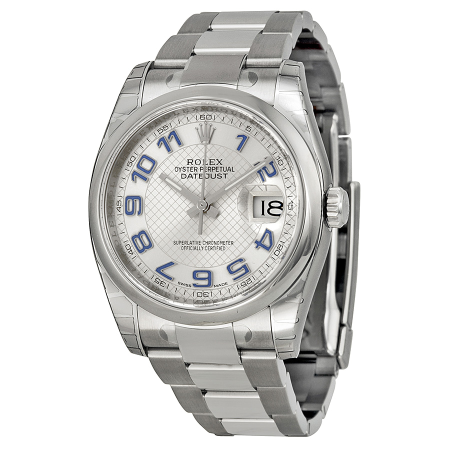 Timeless Elegance: Rolex Datejust 41mm Automatic Stainless Steel Blue Dial Reps Watch