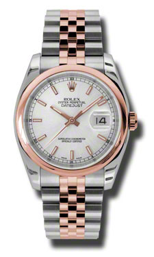 Swiss-Impressed Rolex Datejust 41mm Steel & Yellow Gold Bezel Automatic Date Display Watch