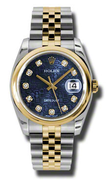 Rolex Datejust 41mm Blue Charm Automatic Lady's Watch