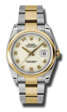 Rolex Datejust Swiss Automatic 41mm Rose Gold & Diamond Accented Watch