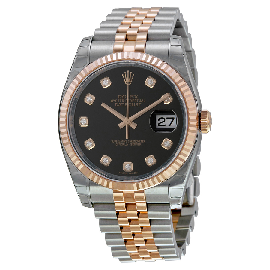 Rolex Datejust 41mm Black Dial Automatic Steel Classic Watch