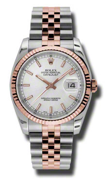 Swiss Clone Rolex Datejust 116231SSJ Elegant Gold-Plated Case Automatic Watch