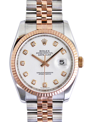 Stainless Steel Rolex Datejust 41mm Automatic Sapphire Crystal Blue Face Reps Watch
